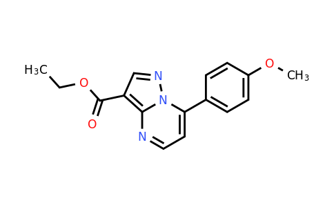 723332-84-1 | Ethyl 7-(4-methoxyphenyl)pyrazolo[1,5-a]pyrimidine-3-carboxylate