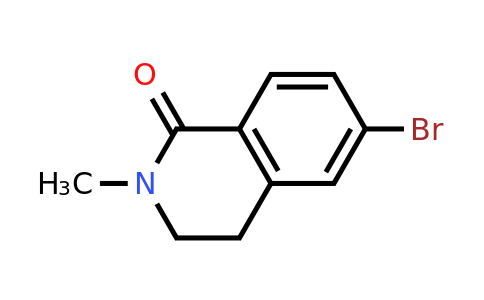 724422-42-8 | 6-Bromo-2-methyl-3,4-dihydroisoquinolin-1(2H)-one