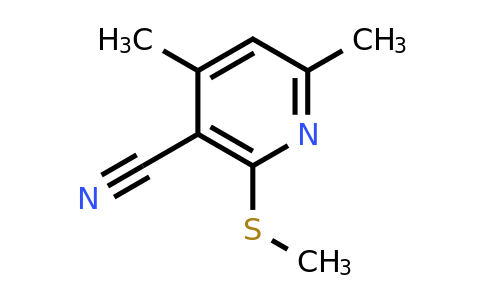 72456-86-1 | 4,6-Dimethyl-2-(methylsulfanyl)pyridine-3-carbonitrile