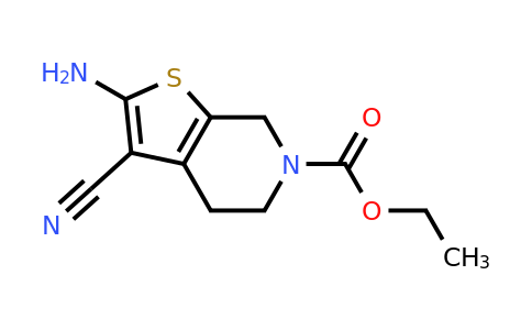 724704-21-6 | Ethyl 2-amino-3-cyano-4,7-dihydrothieno[2,3-c]pyridine-6(5H)-carboxylate