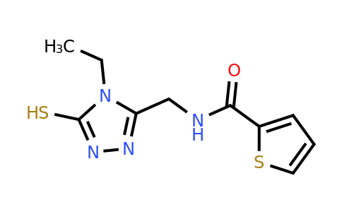 724740-42-5 | n-((4-Ethyl-5-mercapto-4h-1,2,4-triazol-3-yl)methyl)thiophene-2-carboxamide