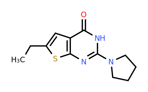 724745-15-7 | 6-Ethyl-2-(pyrrolidin-1-yl)-3h,4h-thieno[2,3-d]pyrimidin-4-one