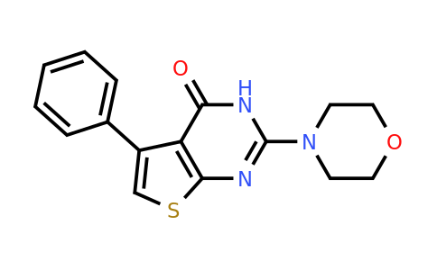724746-46-7 | 2-(Morpholin-4-yl)-5-phenyl-3h,4h-thieno[2,3-d]pyrimidin-4-one