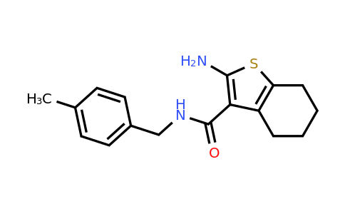 725226-63-1 | 2-Amino-N-(4-methylbenzyl)-4,5,6,7-tetrahydrobenzo[b]thiophene-3-carboxamide