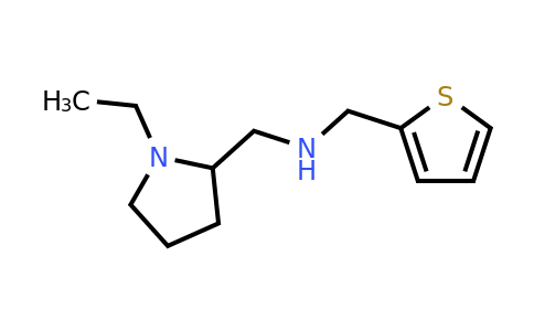 726163-51-5 | 1-(1-Ethylpyrrolidin-2-yl)-N-(thiophen-2-ylmethyl)methanamine