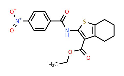 72625-08-2 | Ethyl 2-(4-nitrobenzamido)-4,5,6,7-tetrahydrobenzo[b]thiophene-3-carboxylate