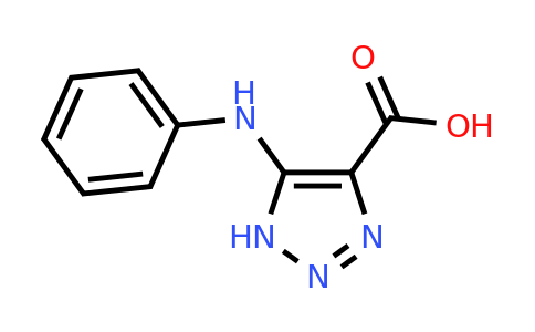 72693-60-8 | 4-(Phenylamino)-1H-1,2,3-triazole-5-carboxylic acid