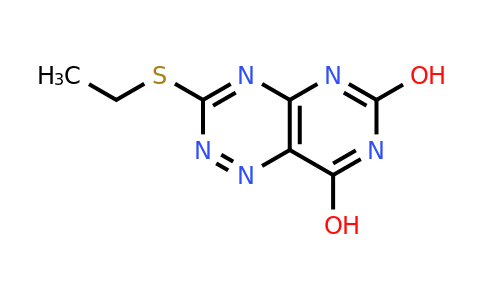 7271-92-3 | 3-(Ethylthio)pyrimido[4,5-e][1,2,4]triazine-6,8-diol