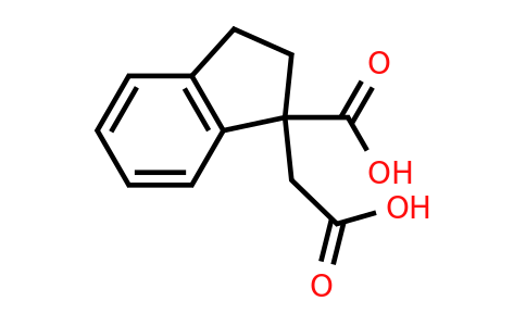 1-(Carboxymethyl)-2,3-dihydro-1h-indene-1-carboxylic acid