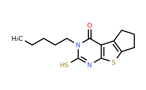 727696-13-1 | 1,2,3,5,6,7-Hexahydro-3-pentyl-2-thioxo-4H-cyclopenta[4,5]thieno[2,3-d]pyrimidin-4-one