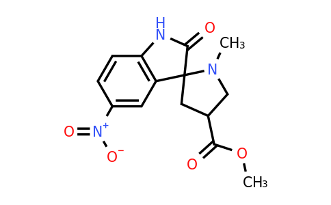 728024-62-2 | Methyl 1'-methyl-5-nitro-2-oxospiro[indoline-3,2'-pyrrolidine]-4'-carboxylate