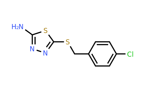 72836-33-0 | 5-{[(4-chlorophenyl)methyl]sulfanyl}-1,3,4-thiadiazol-2-amine