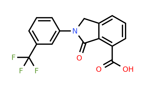 728887-93-2 | 3-Oxo-2-(3-(trifluoromethyl)phenyl)isoindoline-4-carboxylic acid