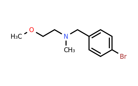 728948-32-1 | n-(4-Bromobenzyl)-2-methoxy-N-methylethan-1-amine