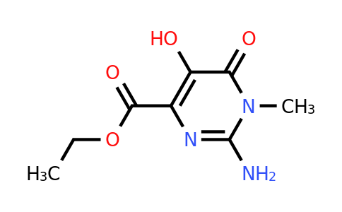 729608-50-8 | Ethyl 2-amino-5-hydroxy-1-methyl-6-oxo-1,6-dihydropyrimidine-4-carboxylate