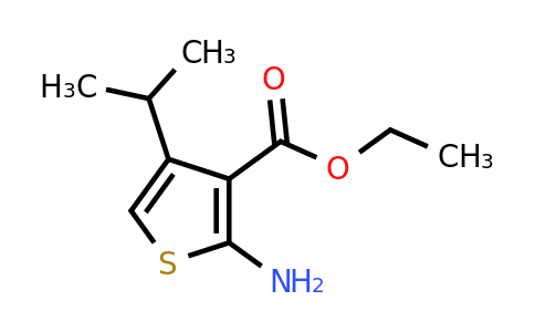 72965-16-3 | Ethyl 2-amino-4-isopropylthiophene-3-carboxylate