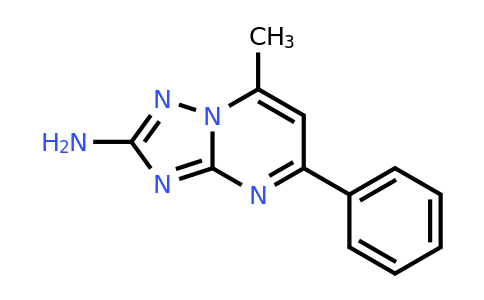 72966-18-8 | 7-Methyl-5-phenyl[1,2,4]triazolo[1,5-a]pyrimidin-2-amine