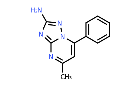 72966-19-9 | 5-Methyl-7-phenyl[1,2,4]triazolo[1,5-a]pyrimidin-2-amine