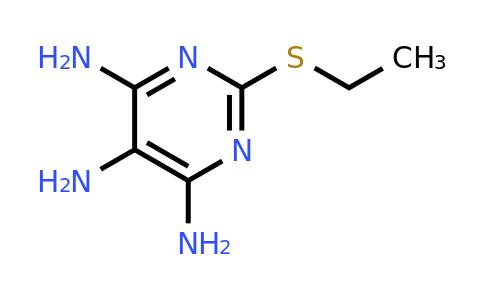 73000-30-3 | 2-(Ethylthio)pyrimidine-4,5,6-triamine