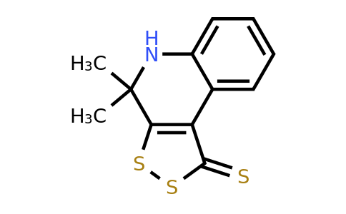 7309-86-6 | 4,4-Dimethyl-4,5-dihydro-1H-[1,2]dithiolo[3,4-c]quinoline-1-thione