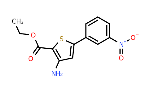 730949-83-4 | Ethyl 3-amino-5-(3-nitrophenyl)thiophene-2-carboxylate