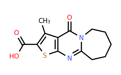 730949-92-5 | 4,6,7,8,9,10-Hexahydro-3-methyl-4-oxothieno[2′,3′:4,5]pyrimido[1,2-a]azepine-2-carboxylic acid