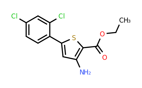 730949-95-8 | Ethyl 3-amino-5-(2,4-dichlorophenyl)thiophene-2-carboxylate