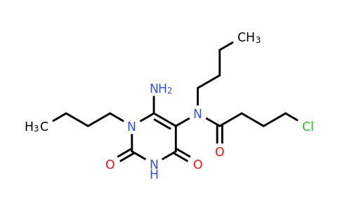 730950-06-8 | n-(6-Amino-1-butyl-2,4-dioxo-1,2,3,4-tetrahydropyrimidin-5-yl)-n-butyl-4-chlorobutanamide