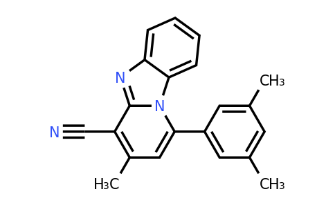 730950-13-7 | 1-(3,5-Dimethylphenyl)-3-methylbenzo[4,5]imidazo[1,2-a]pyridine-4-carbonitrile