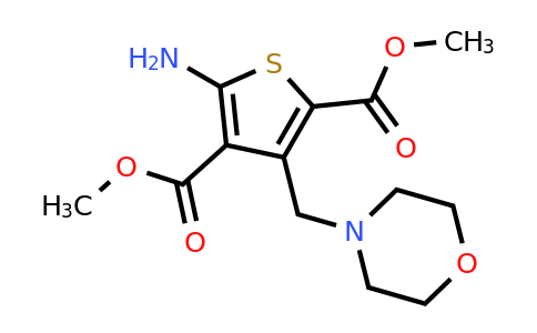 730950-16-0 | 2,4-Dimethyl 5-amino-3-(4-morpholinylmethyl)-2,4-thiophenedicarboxylate