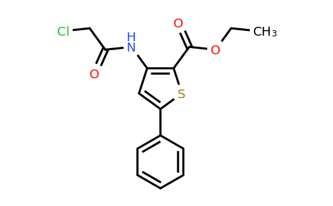 730951-36-7 | Ethyl 3-(2-chloroacetamido)-5-phenylthiophene-2-carboxylate