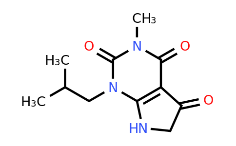 730957-19-4 | 1-Isobutyl-3-methyl-6,7-dihydro-1h-pyrrolo[2,3-d]pyrimidine-2,4,5(3h)-trione
