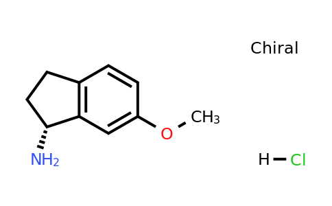 (R)-6-Methoxy-2,3-dihydro-1H-inden-1-amine hydrochloride