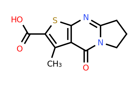 730992-42-4 | 4-Methyl-2-oxo-6-thia-1,8-diazatricyclo[7.3.0.0,3,7]dodeca-3(7),4,8-triene-5-carboxylic acid