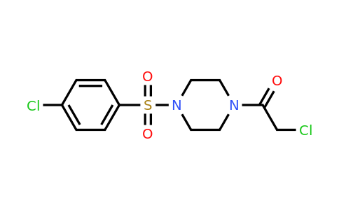731011-99-7 | 2-Chloro-1-[4-[(4-chlorophenyl)sulfonyl]-1-piperazinyl]ethanone