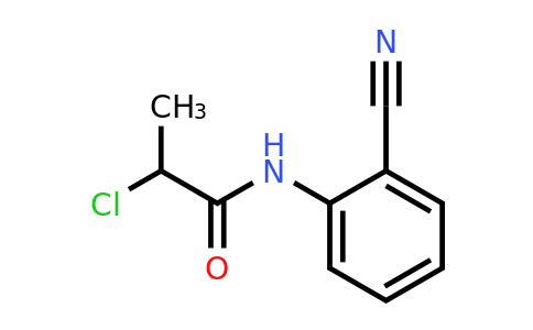 2-Chloro-n-(2-cyanophenyl)propanamide