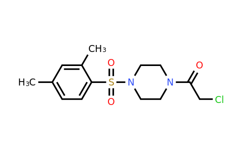 2-Chloro-1-(4-((2,4-dimethylphenyl)sulfonyl)piperazin-1-yl)ethan-1-one