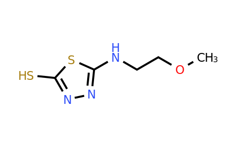 731776-65-1 | 5-[(2-methoxyethyl)amino]-1,3,4-thiadiazole-2-thiol