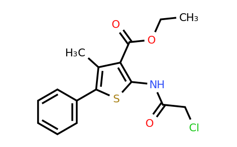 731820-85-2 | Ethyl 2-(2-chloroacetamido)-4-methyl-5-phenylthiophene-3-carboxylate