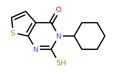 731827-27-3 | 3-Cyclohexyl-2-mercaptothieno[2,3-d]pyrimidin-4(3h)-one