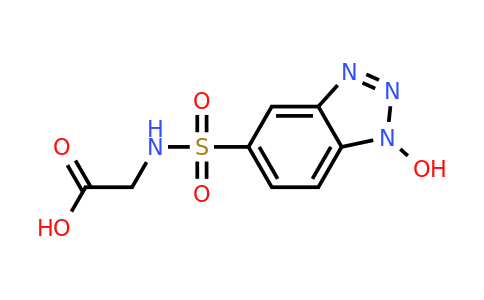 732291-85-9 | 2-(1-Hydroxy-1h-1,2,3-benzotriazole-5-sulfonamido)acetic acid