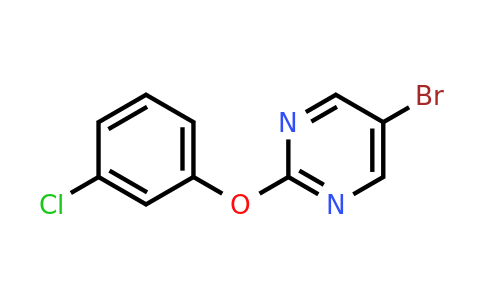 73235-86-6 | 5-Bromo-2-(3-chlorophenoxy)pyrimidine