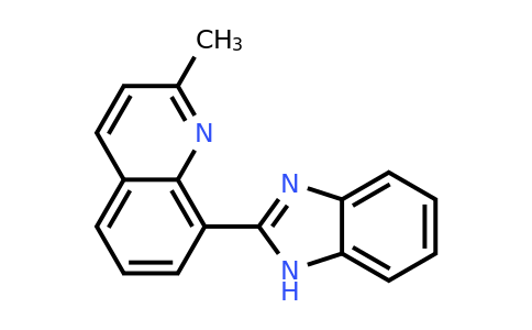 8-(1H-Benzo[d]imidazol-2-yl)-2-methylquinoline