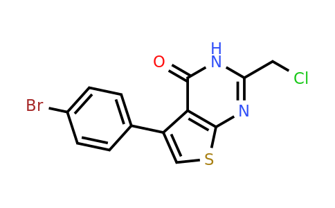 733030-48-3 | 5-(4-Bromophenyl)-2-(chloromethyl)thieno[2,3-d]pyrimidin-4(3h)-one