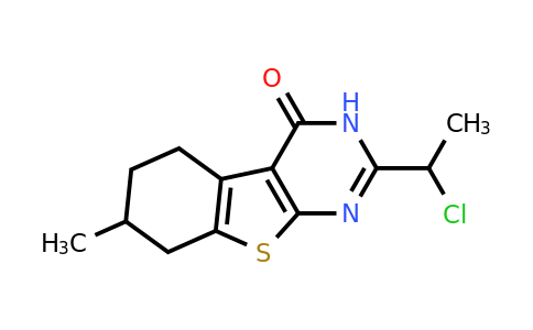 733030-56-3 | 2-(1-Chloroethyl)-5,6,7,8-tetrahydro-7-methyl[1]benzothieno[2,3-d]pyrimidin-4(1H)-one