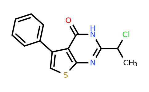 733030-57-4 | 2-(1-Chloroethyl)-5-phenyl-3h,4h-thieno[2,3-d]pyrimidin-4-one