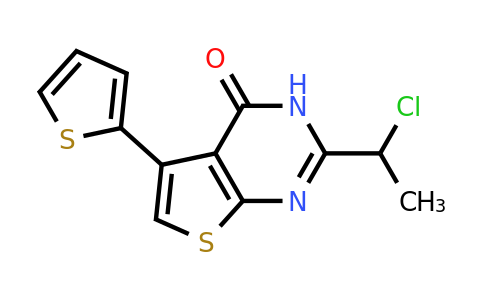733031-24-8 | 2-(1-Chloroethyl)-5-(thiophen-2-yl)-3h,4h-thieno[2,3-d]pyrimidin-4-one