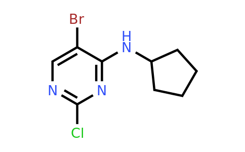 733039-20-8 | 5-Bromo-2-chloro-N-cyclopentylpyrimidin-4-amine