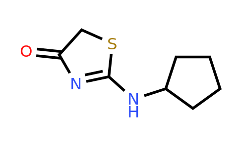 733044-82-1 | 2-(Cyclopentylamino)-4,5-dihydro-1,3-thiazol-4-one