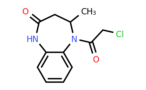73416-91-8 | 5-(2-Chloroacetyl)-4-methyl-2,3,4,5-tetrahydro-1h-1,5-benzodiazepin-2-one